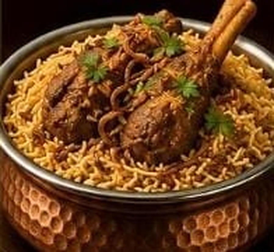 Max Kitchen slow-cooked mutton biryani